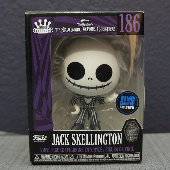 Nightmare Before Christmas, Funko Mini, Jack - Picture 2 of 5